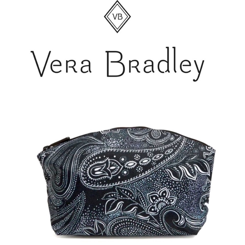 VERA BRADLEY Factory Style Lighten Up Grand Travel Cosmetic bag